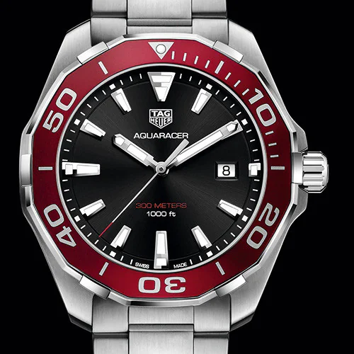 TAG Heuer Aquaracer 300m Aluminium Bezel