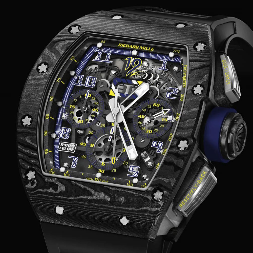 Richard Mille RM 056 и RM 011 Felipe Massa 10th Anniversary