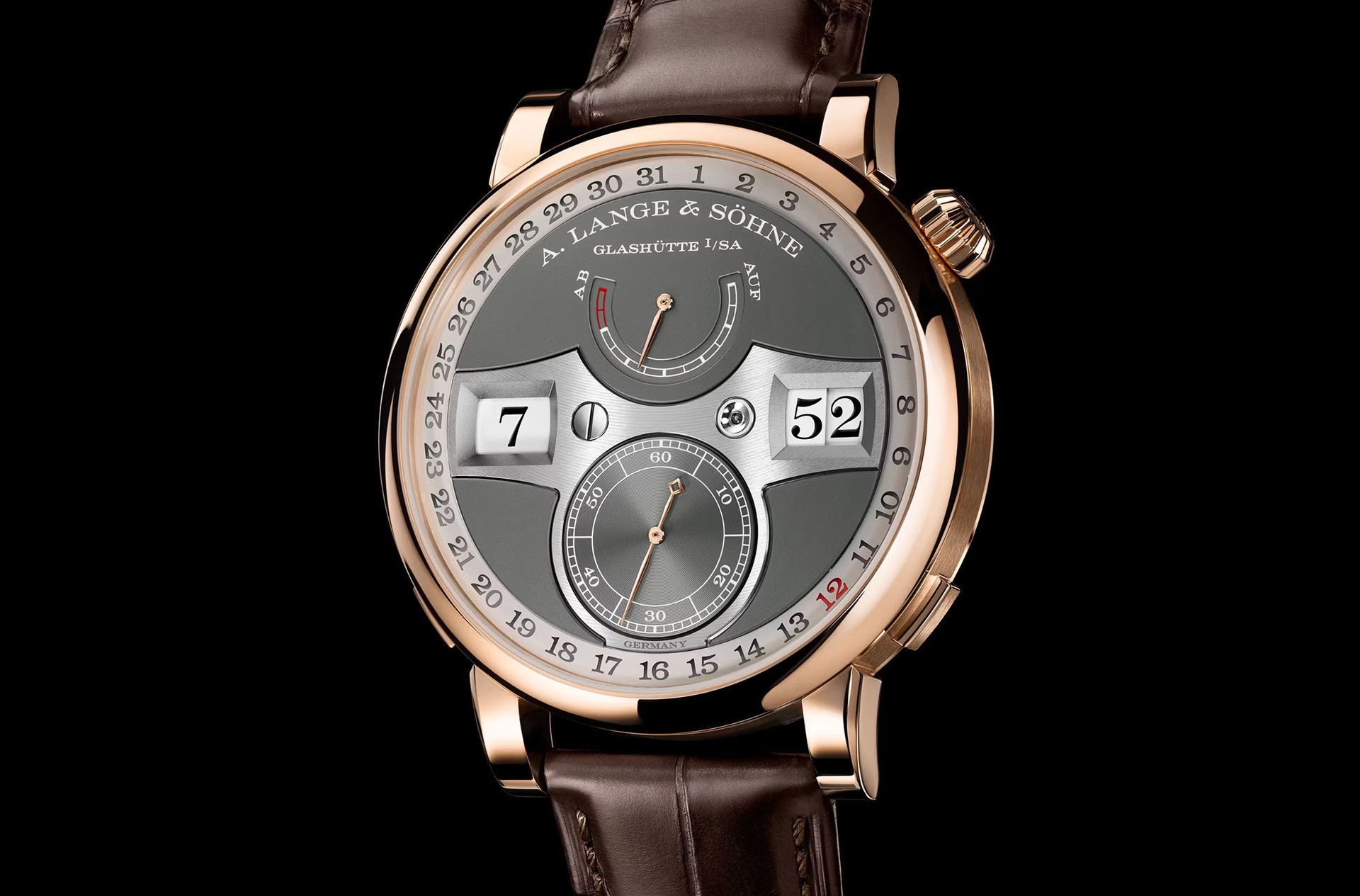A. Lange & Söhne Zeitwerk Date Pink Gold
