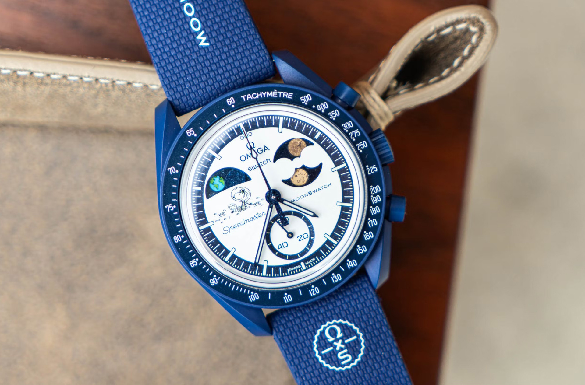 OMEGA×swatch MissiontoPluto ᐉ Наручные часы Swatch Omega Bioceramic MoonSwatch