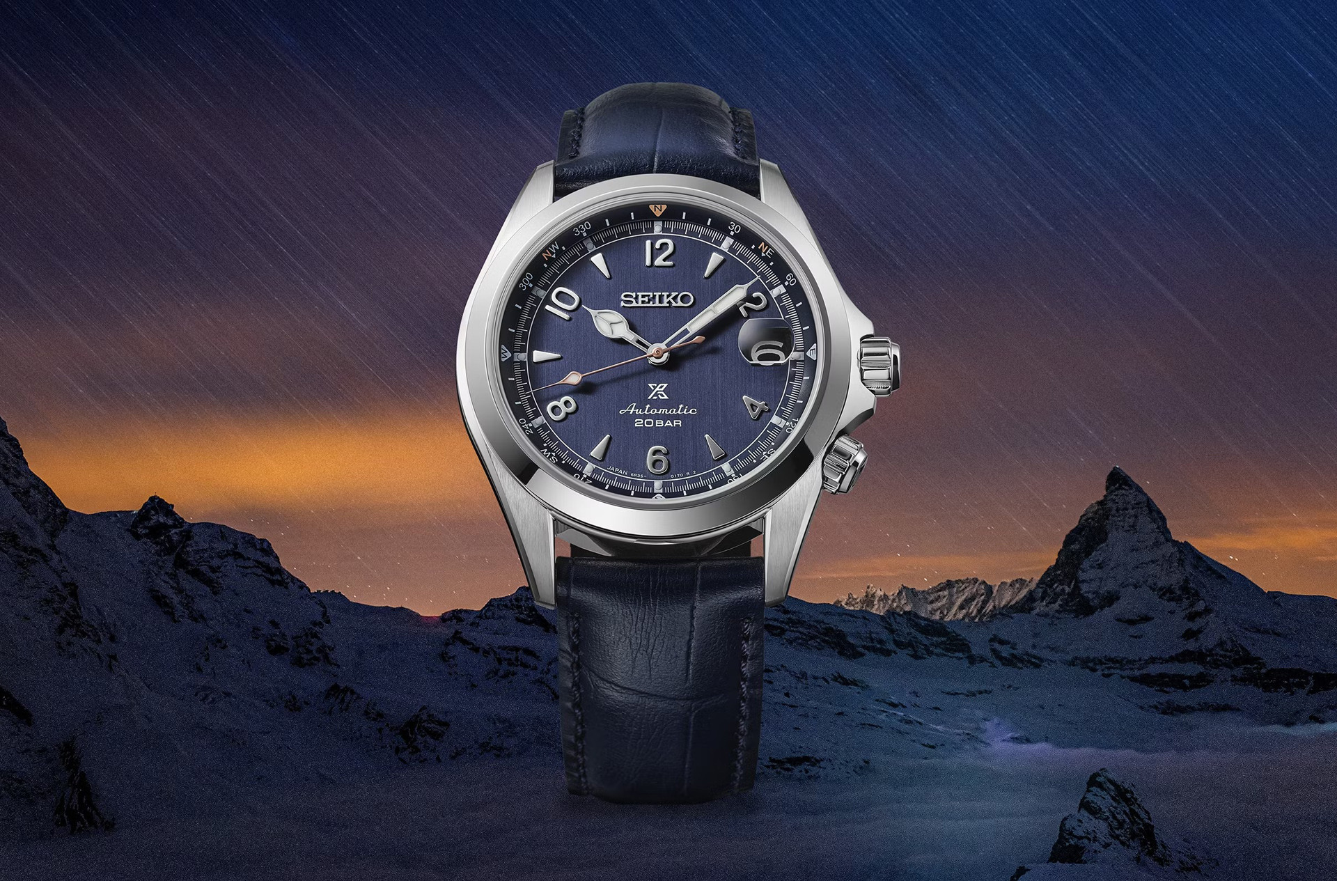 Seiko Prospex «Night Sky» Alpinist SPB531. Эксклюзивная новинка для Европы