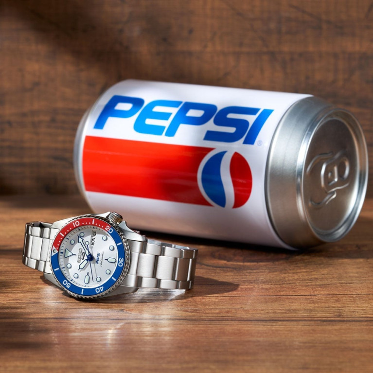 Seiko 5 Sports x Pepsi SSK047 и SRPL99