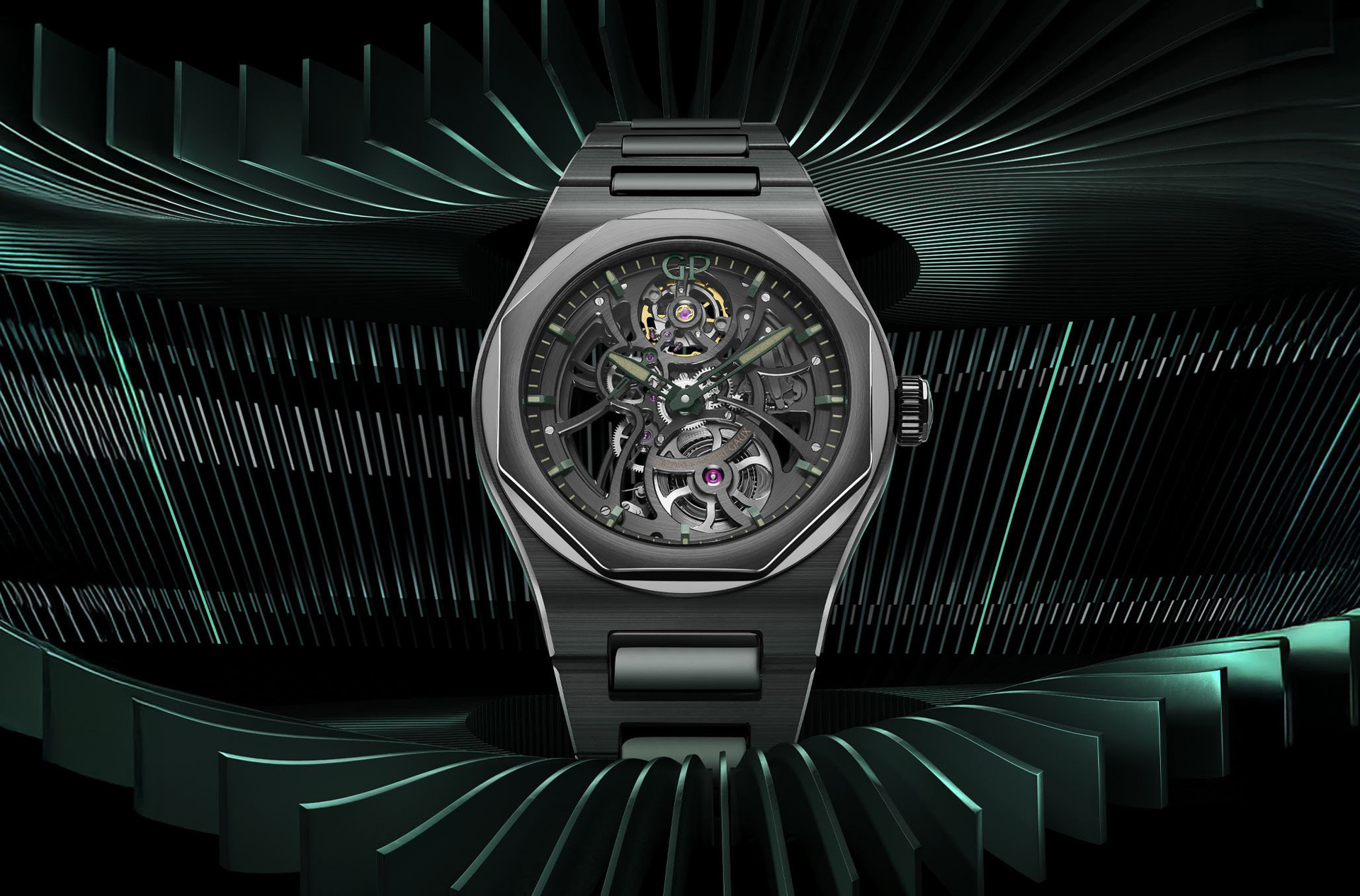 Girard-Perregaux Laureato Skeleton Aston Martin