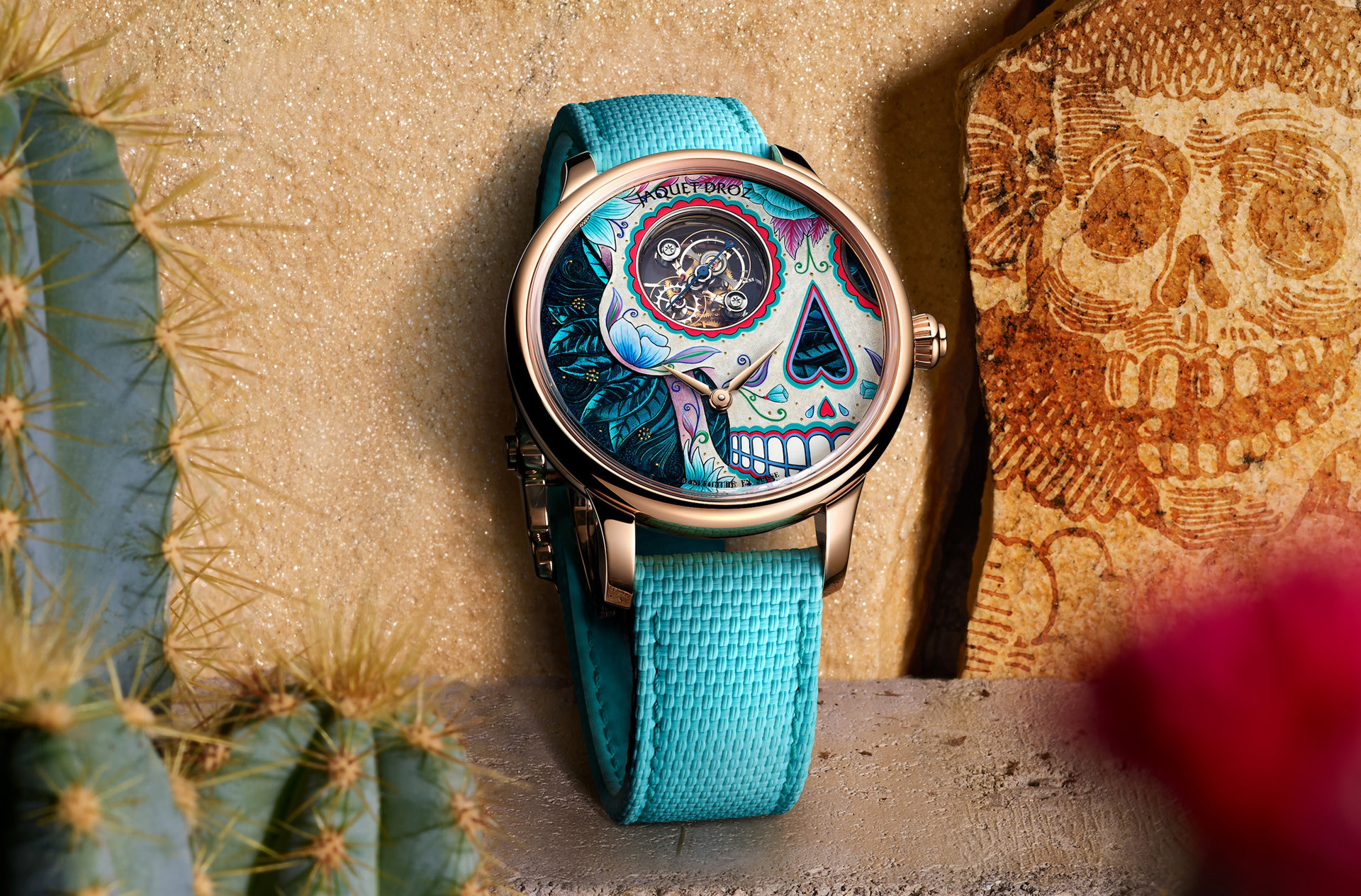 Jaquet Droz с турбийоном в честь Дня мертвых, Greubel Forsey с энергосберегающей секундной стрелкой…