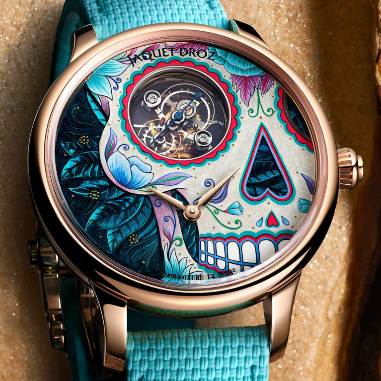 Jaquet Droz Tourbillon Red Gold - Catrina Skull