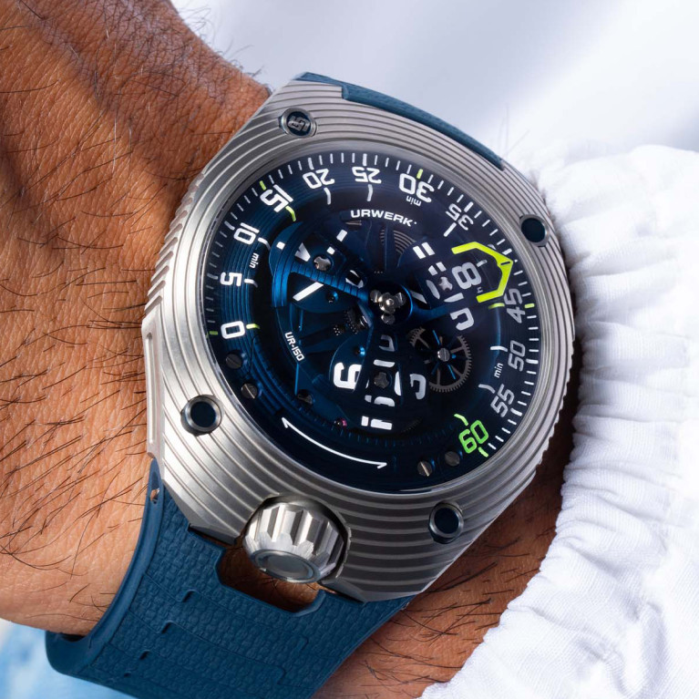 Urwerk UR-150 Blue Scorpion