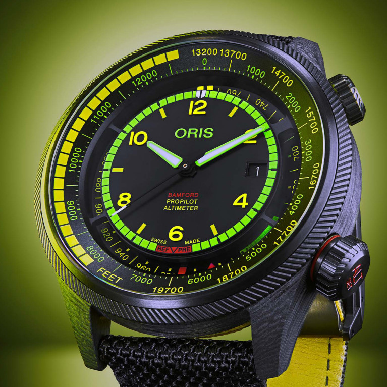 Oris x Bamford ProPilot Altimeter Mission Control