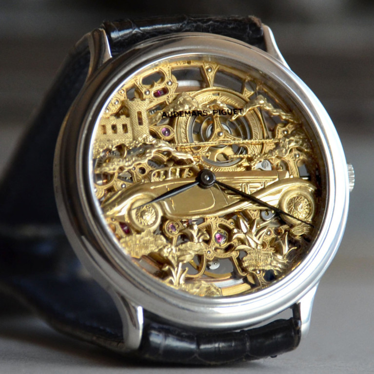 На аукционе Ineichen продали необычный скелетон Audemars Piguet