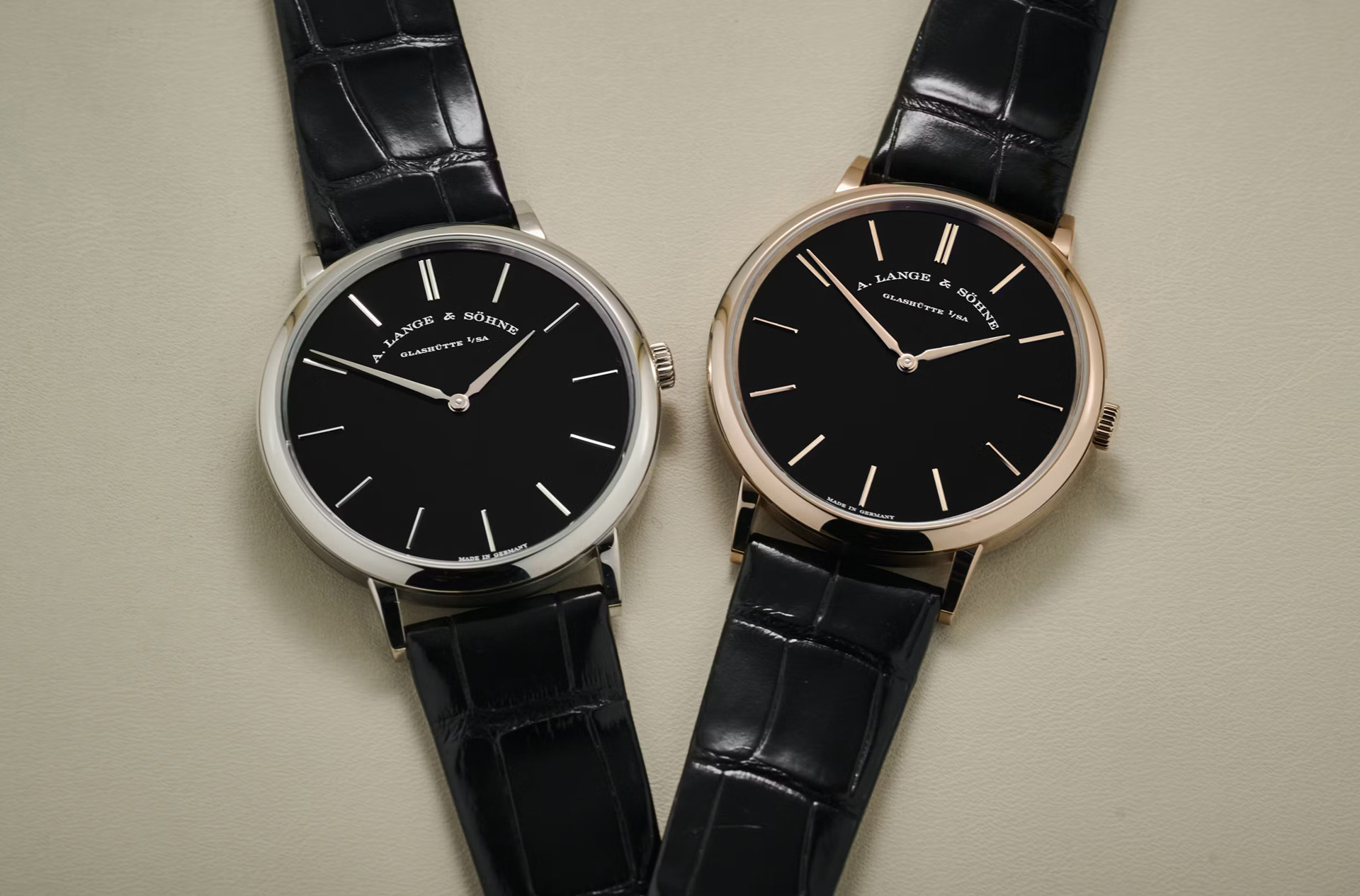 A. Lange & Söhne Saxonia Thin Onyx Editions