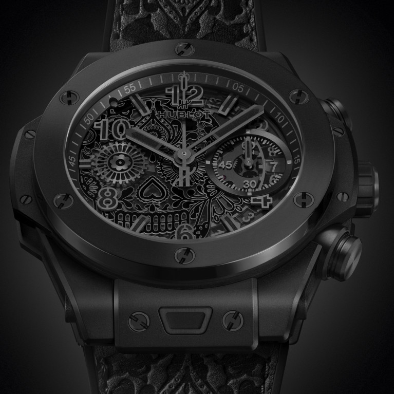 Hublot Big Bang Unico Calavera All Black