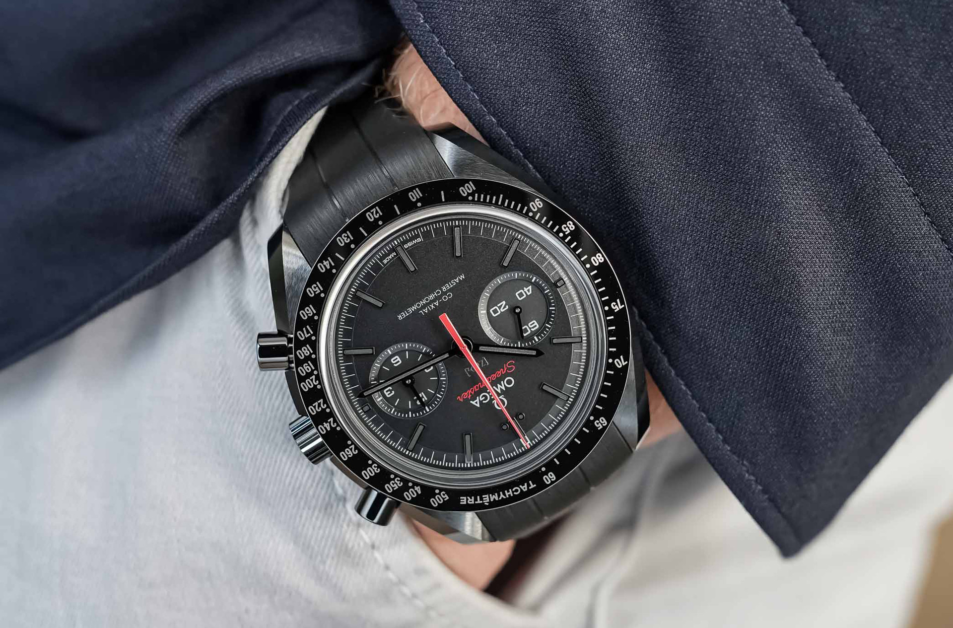 Omega обновила Speedmaster Dark Side of the Moon