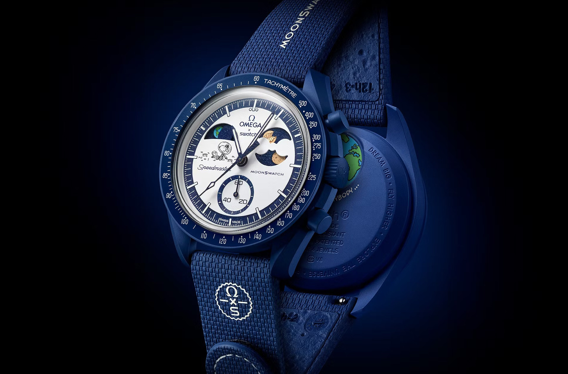 Omega x Swatch MoonSwatch Mission to Earthphase Moonshine Gold «Beaver Moon»