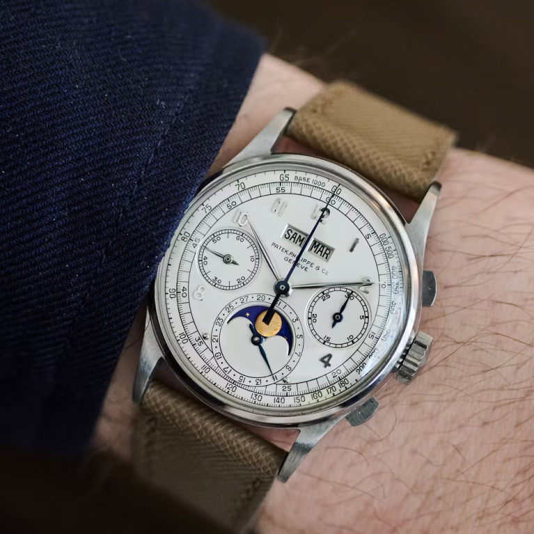 Стальные Patek Philippe Ref.1518 проданы за CHF 14,190,000