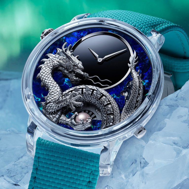 Jaquet Droz Imperial Dragon Automaton Sapphire – Opal