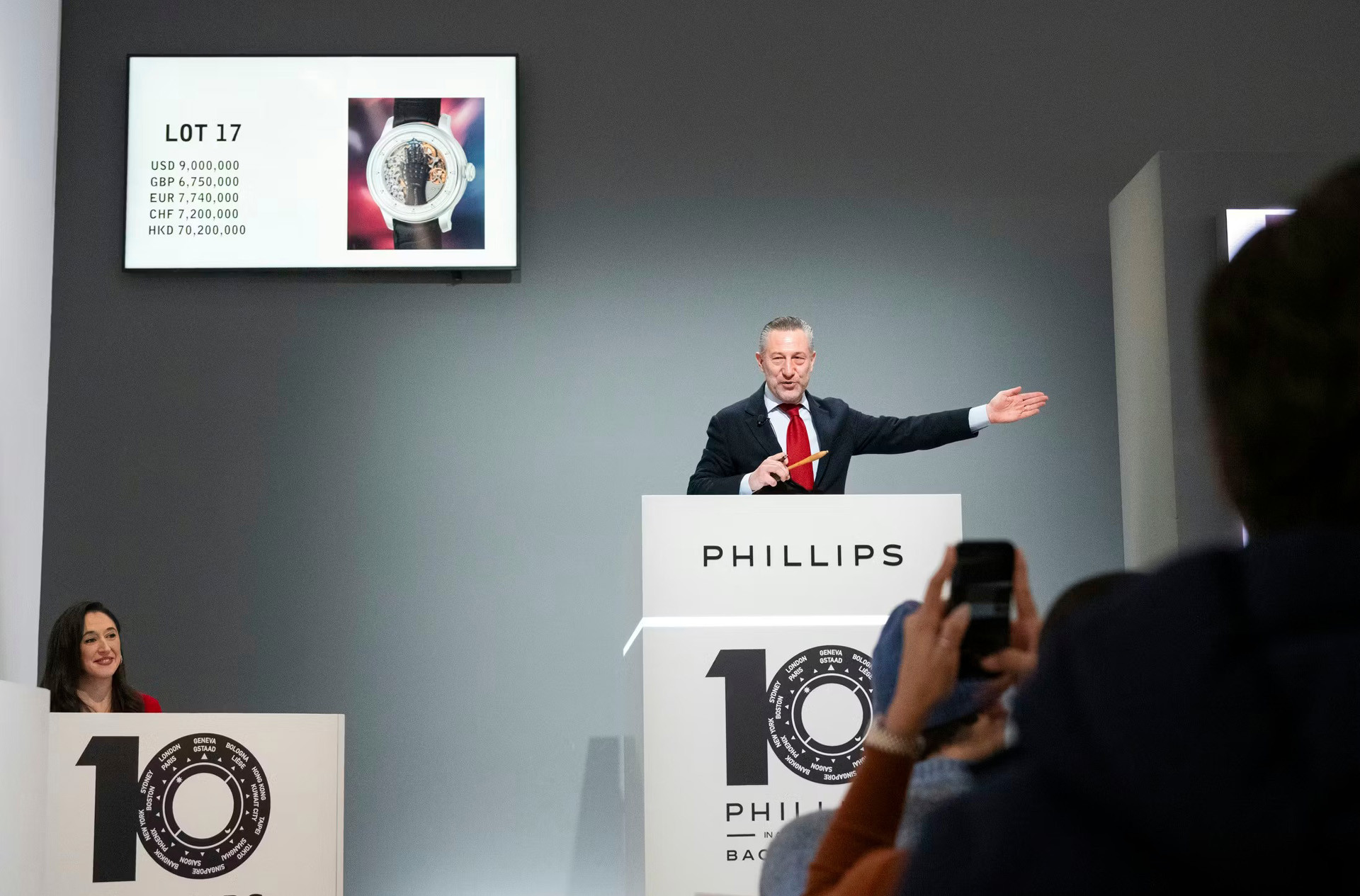 Часы Фрэнсиса Форда Копполы ушли с молотка за $10,75 млн.