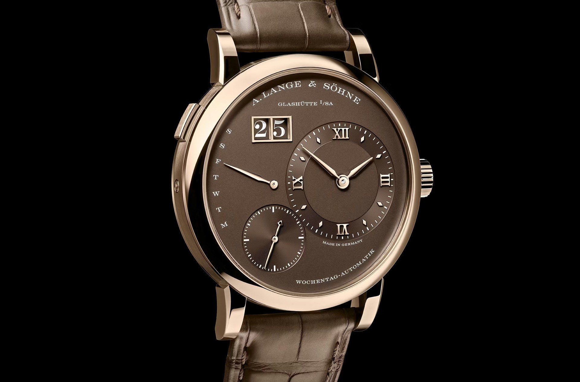 A. Lange & Söhne Lange 1 Daymatic Honeygold
