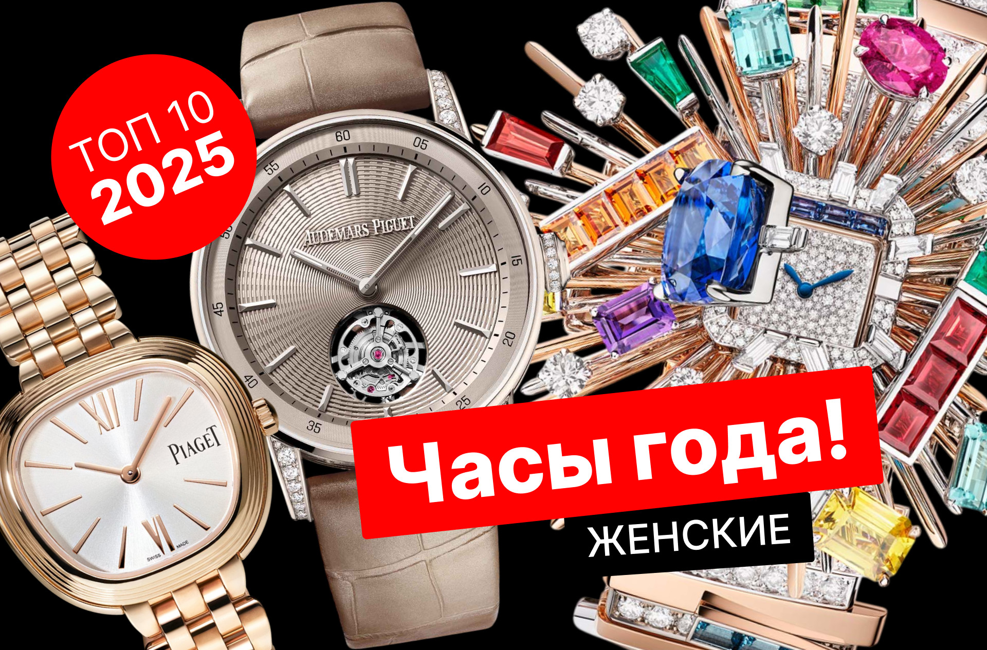 10 женских часов 2025 года