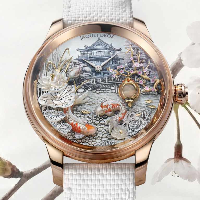 Jacob & Co. с самым быстрым в мире турбийоном, Jaquet Droz с японским садом на циферблате…