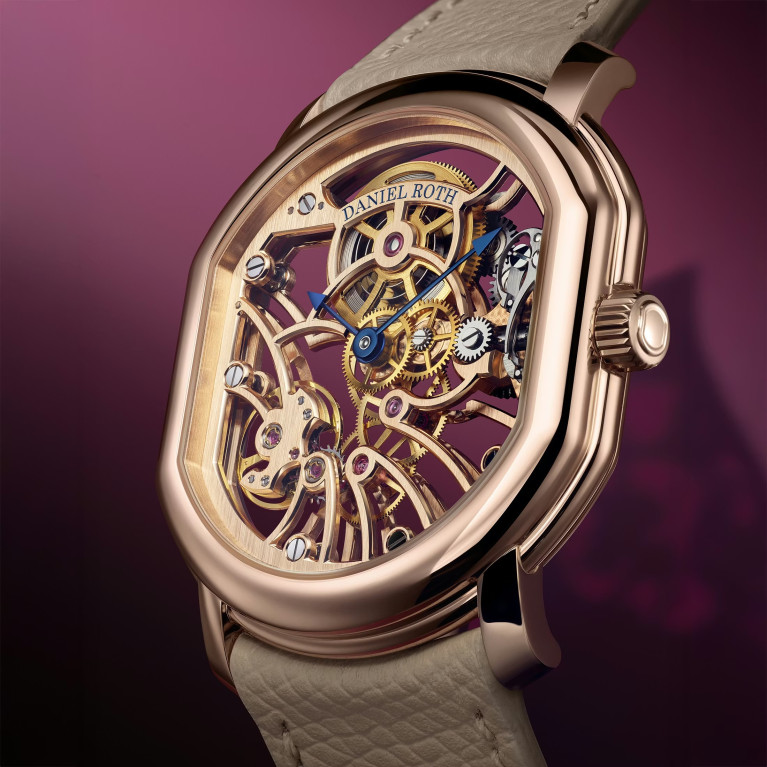 Daniel Roth Extra Plat Rose Gold Skeleton