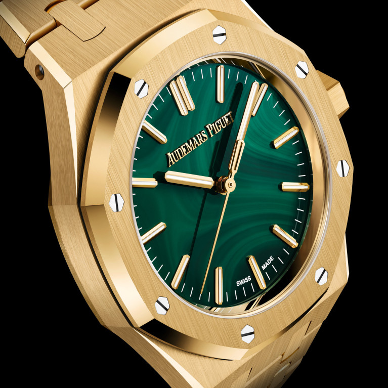  Audemars Piguet Royal Oak Selfwinding 37 и 41mm с циферблатами из малахита