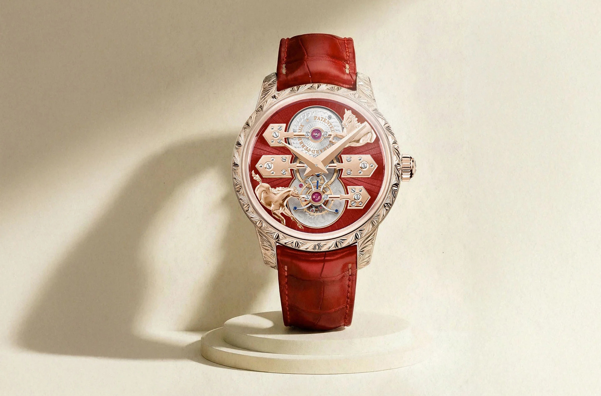 Girard-Perregaux La Esmeralda Tourbillon «A Secret» Eternity Edition к году Огненной лошади