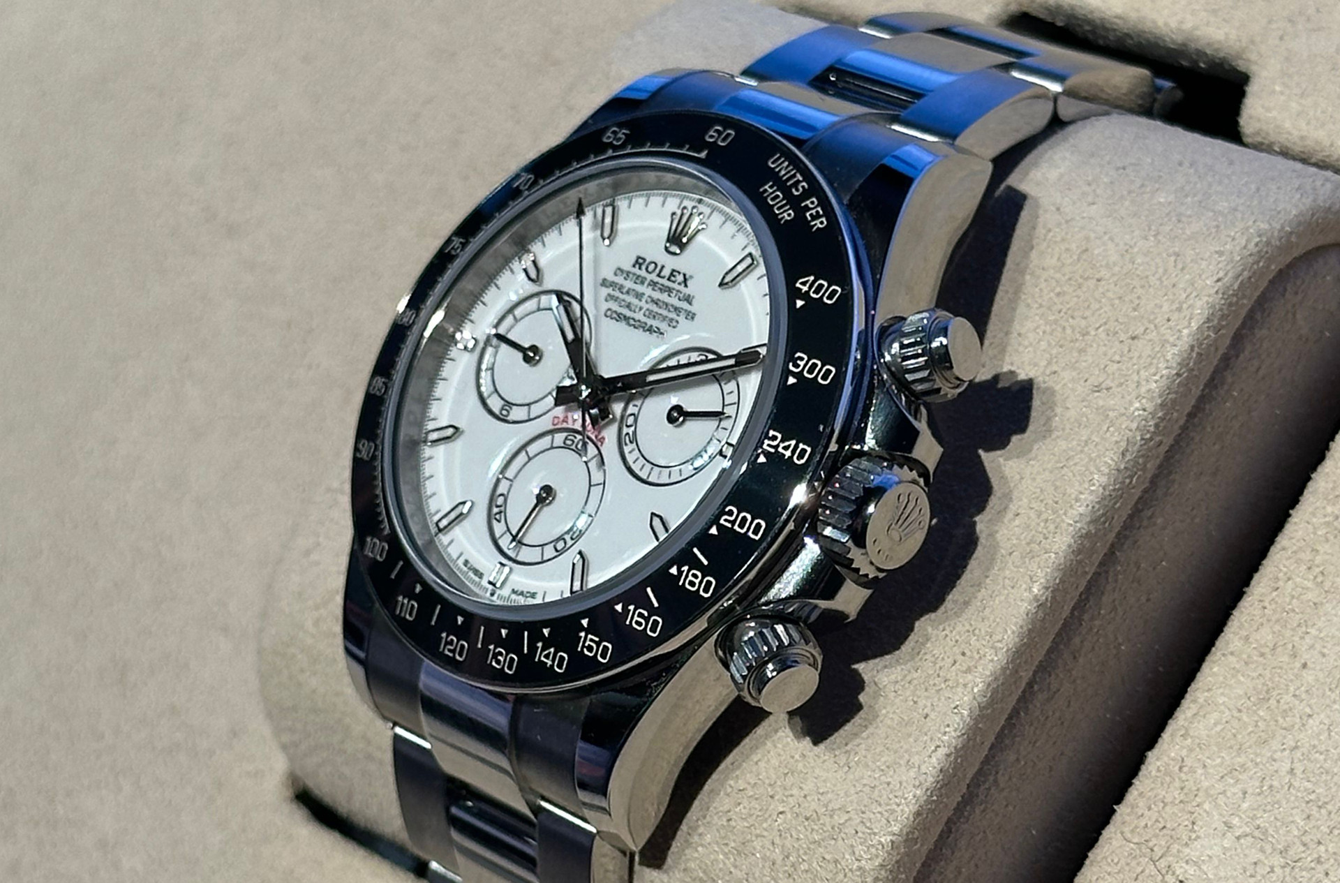 Rolex Daytona Rolesium Ref. 126502. Ограниченный доступ, нестандартные материалы и цена на грани