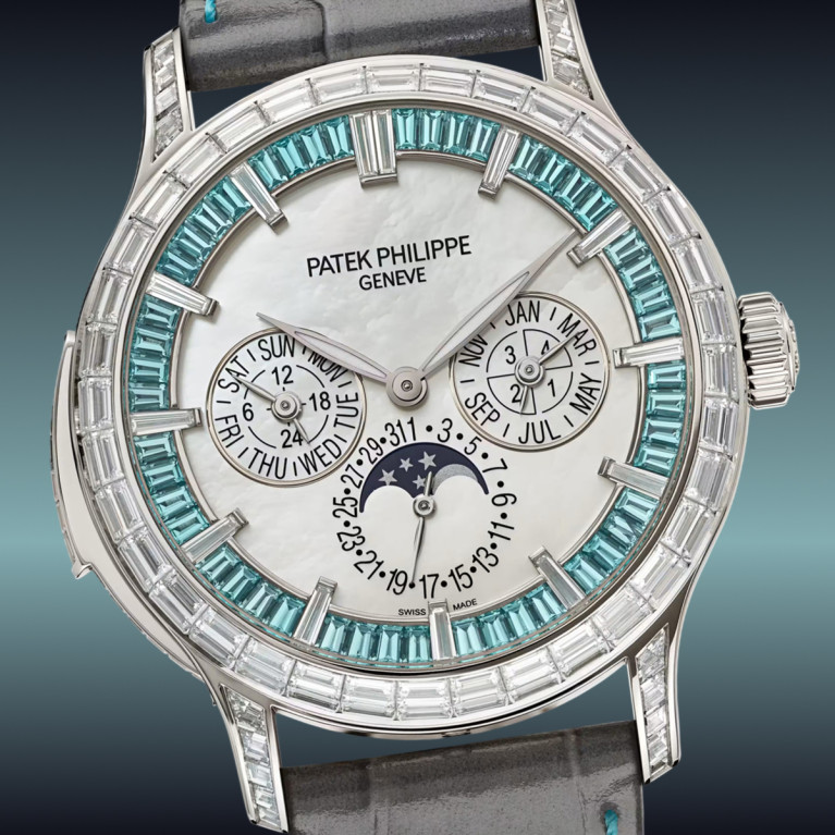 Patek Philippe Minute Repeater Perpetual Calendar Haute Joaillerie Ref. 5374/400P-001