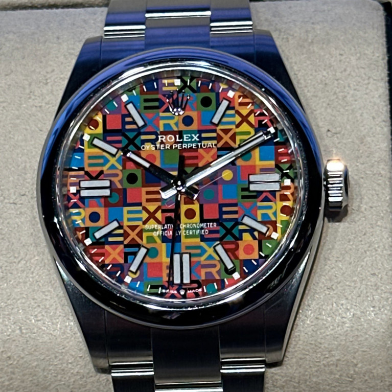 Rolex Oyster Perpetual «Jubilee Dial». Игривый поп-арт в пределах €7,000