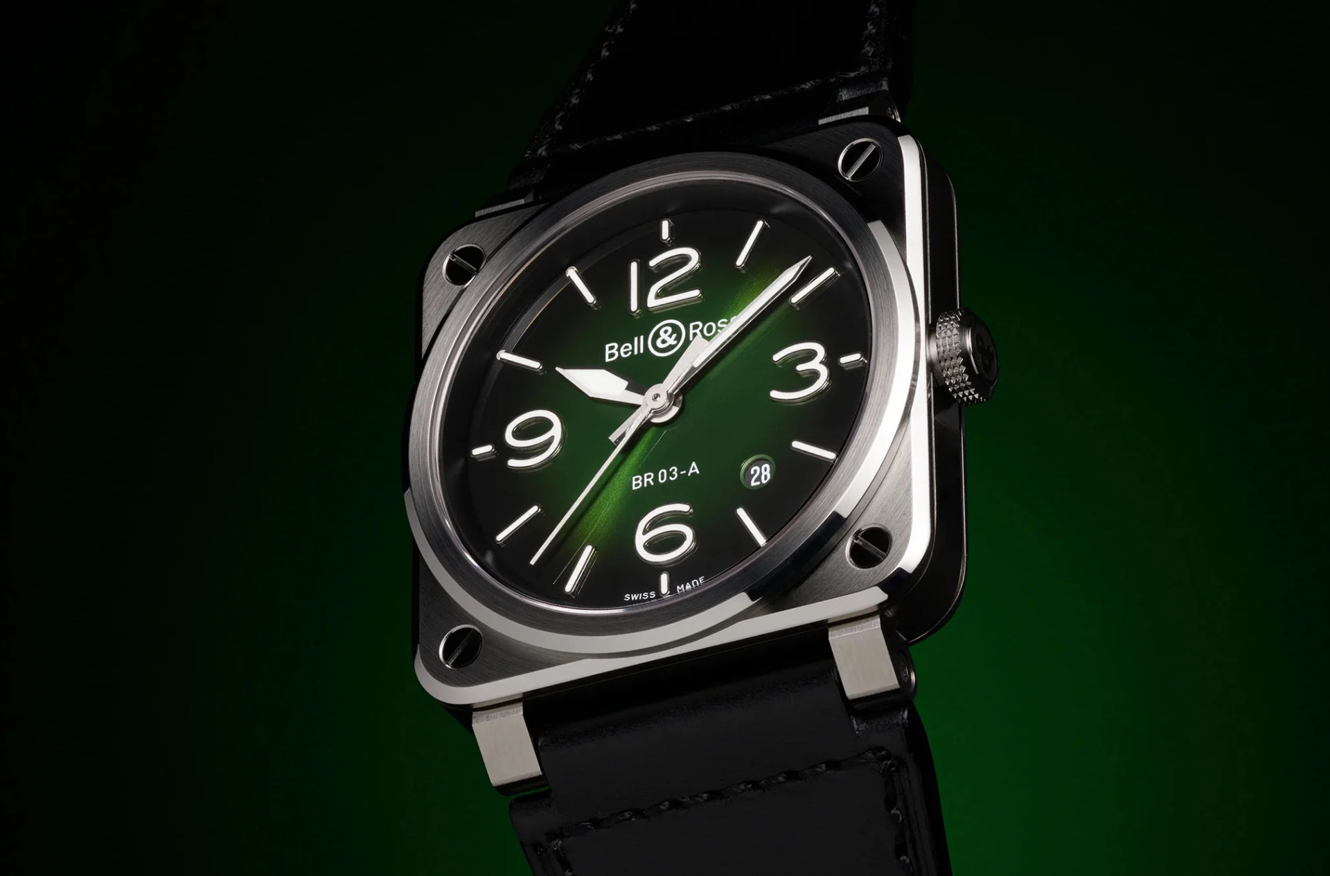 Bell & Ross BR-03 Green Steel