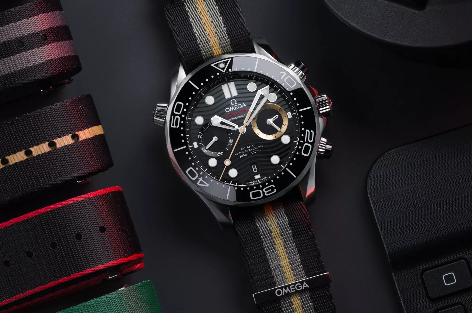 Omega Seamaster Diver 300M Chronograph 007 First Light