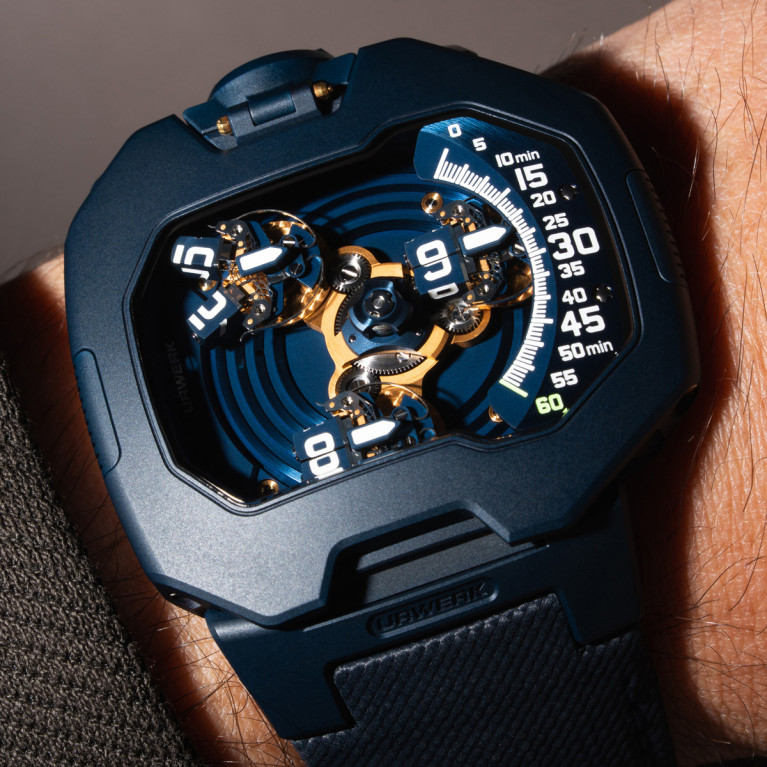Urwerk UR-120 Blue Planet