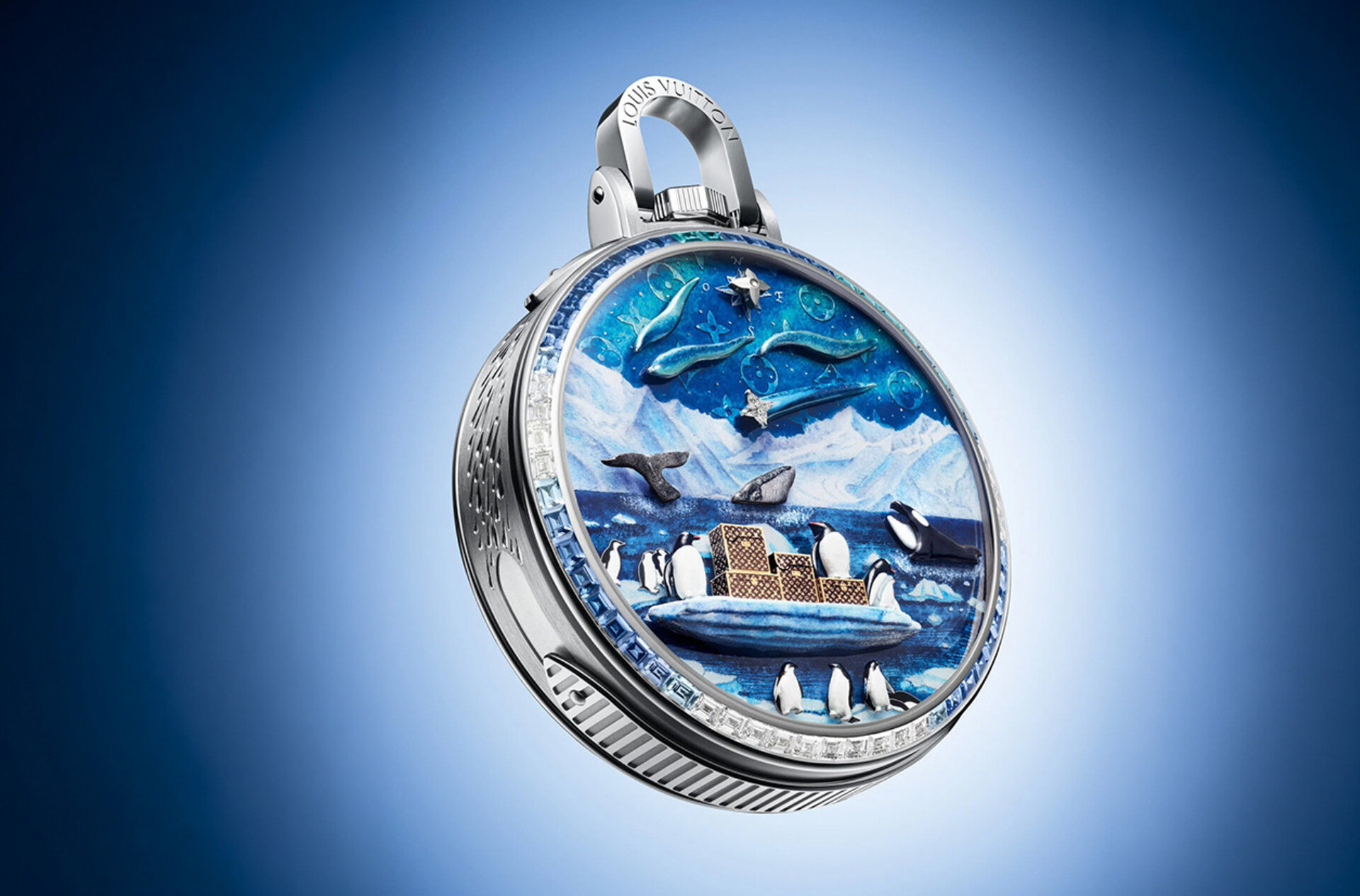 Louis Vuitton Escale en Alaska Pocket Watch. Самые сложные часы Louis Vuitton