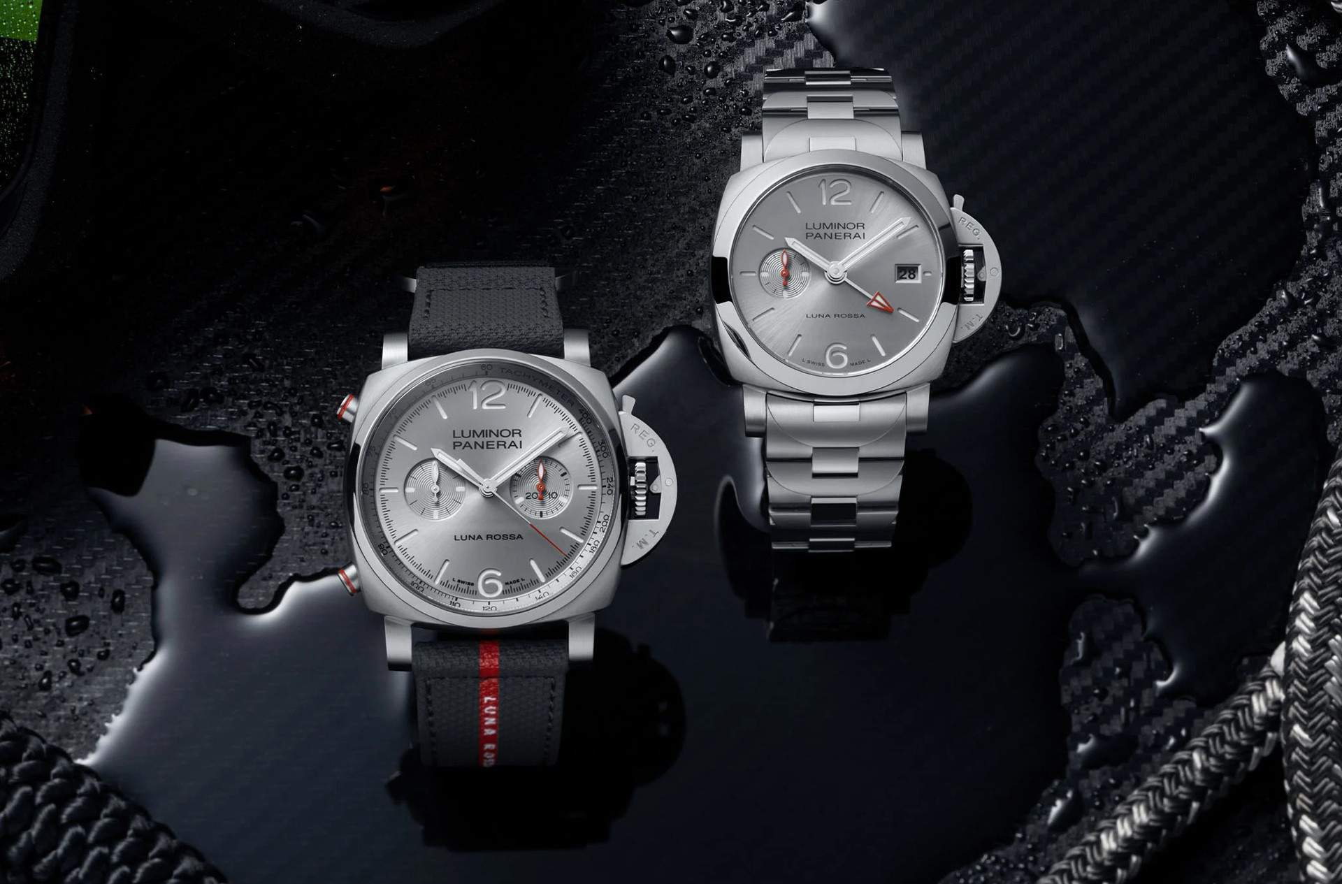 Panerai Luminor Luna Rossa Chrono PAM01768 и Luna Rossa GMT PAM01791