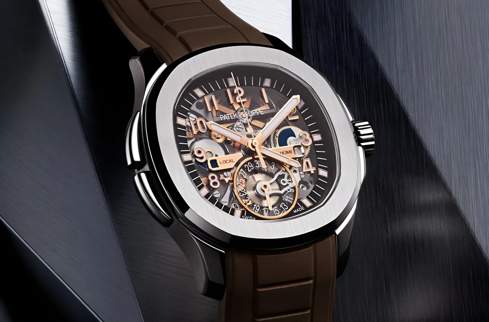 Кастомные Patek Philippe Aquanaut Ref. 5164 Autumn Leaves