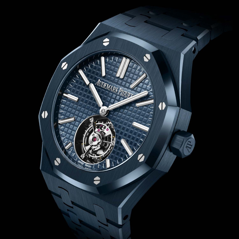 Audemars Piguet Royal Oak Selfwinding Flying Tourbillon Bleu Nuit Nuage Ceramic 26730CD