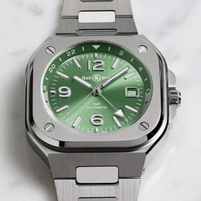 Bell & Ross BR-05 GMT Green Steel