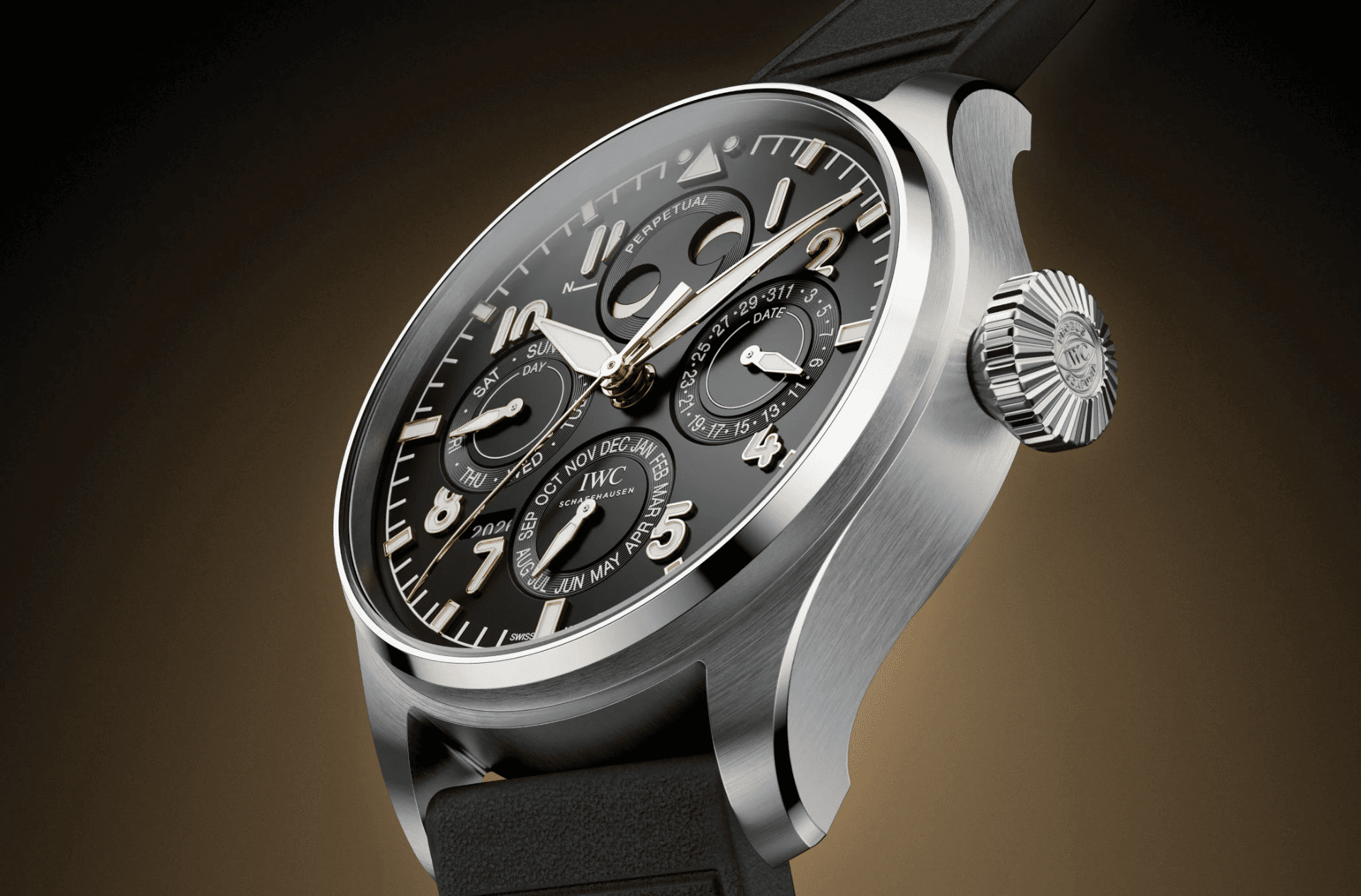 IWC Big Pilot Perpetual Calendar Proset 140 Years Mercedes-Benz