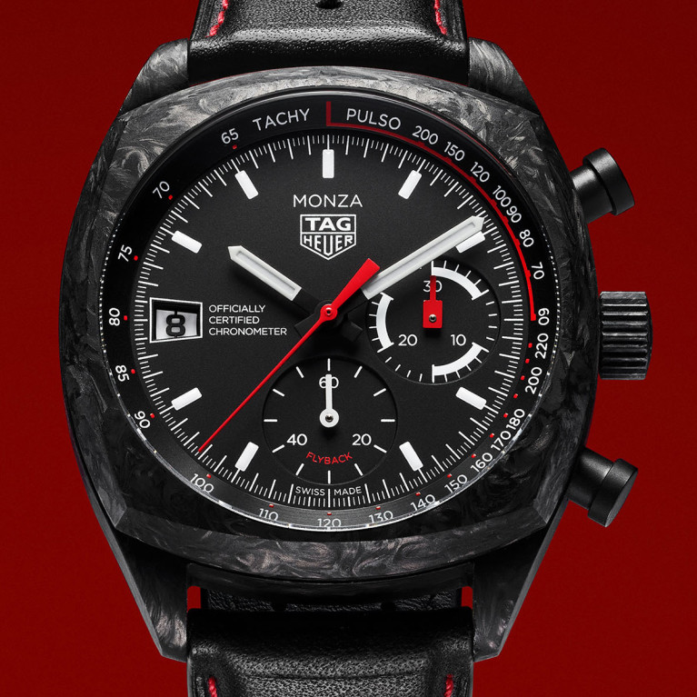 TAG Heuer Monza Flyback Chronograph Carbon