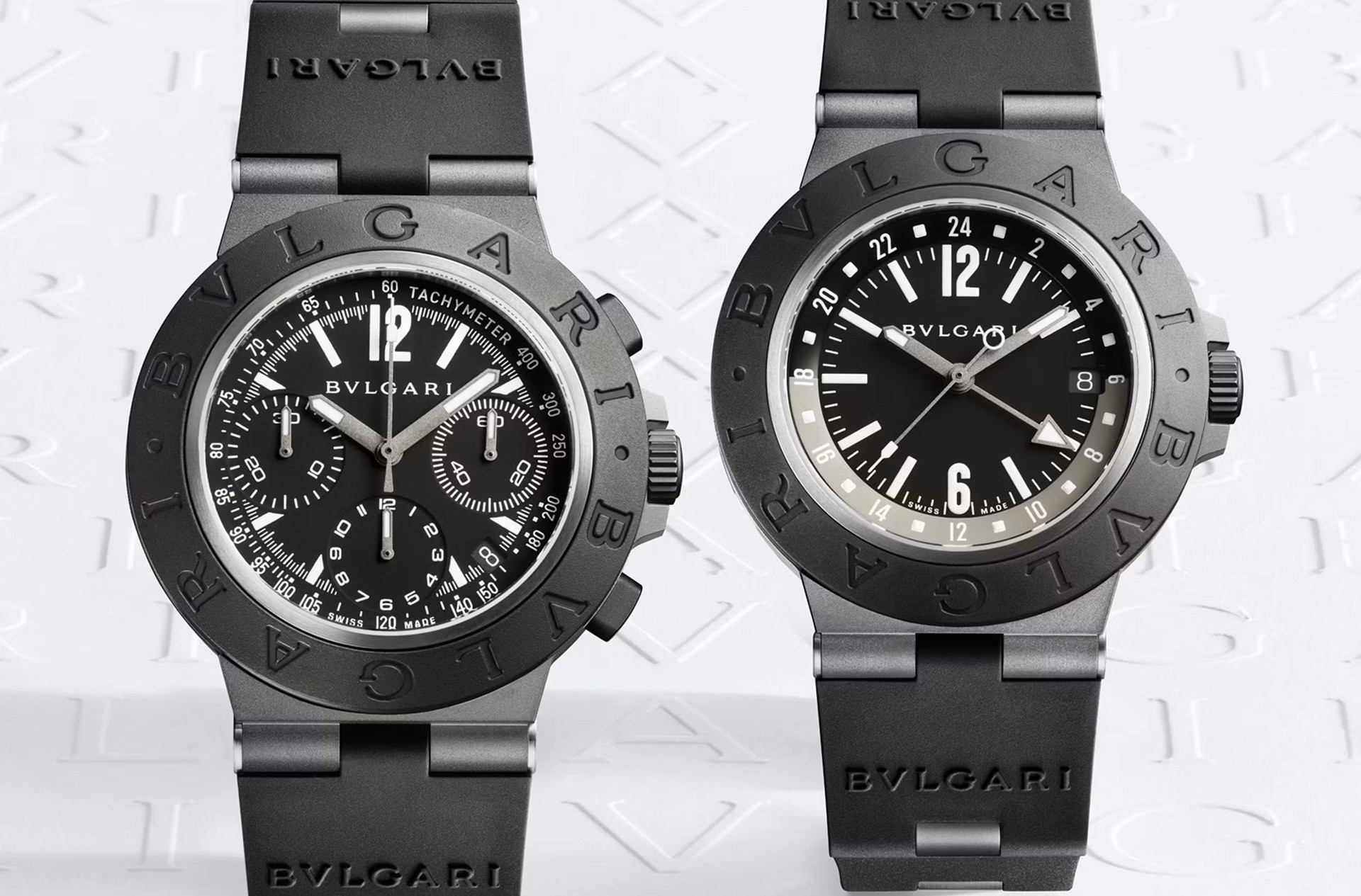 Bvlgari Titanio Chronograph and GMT