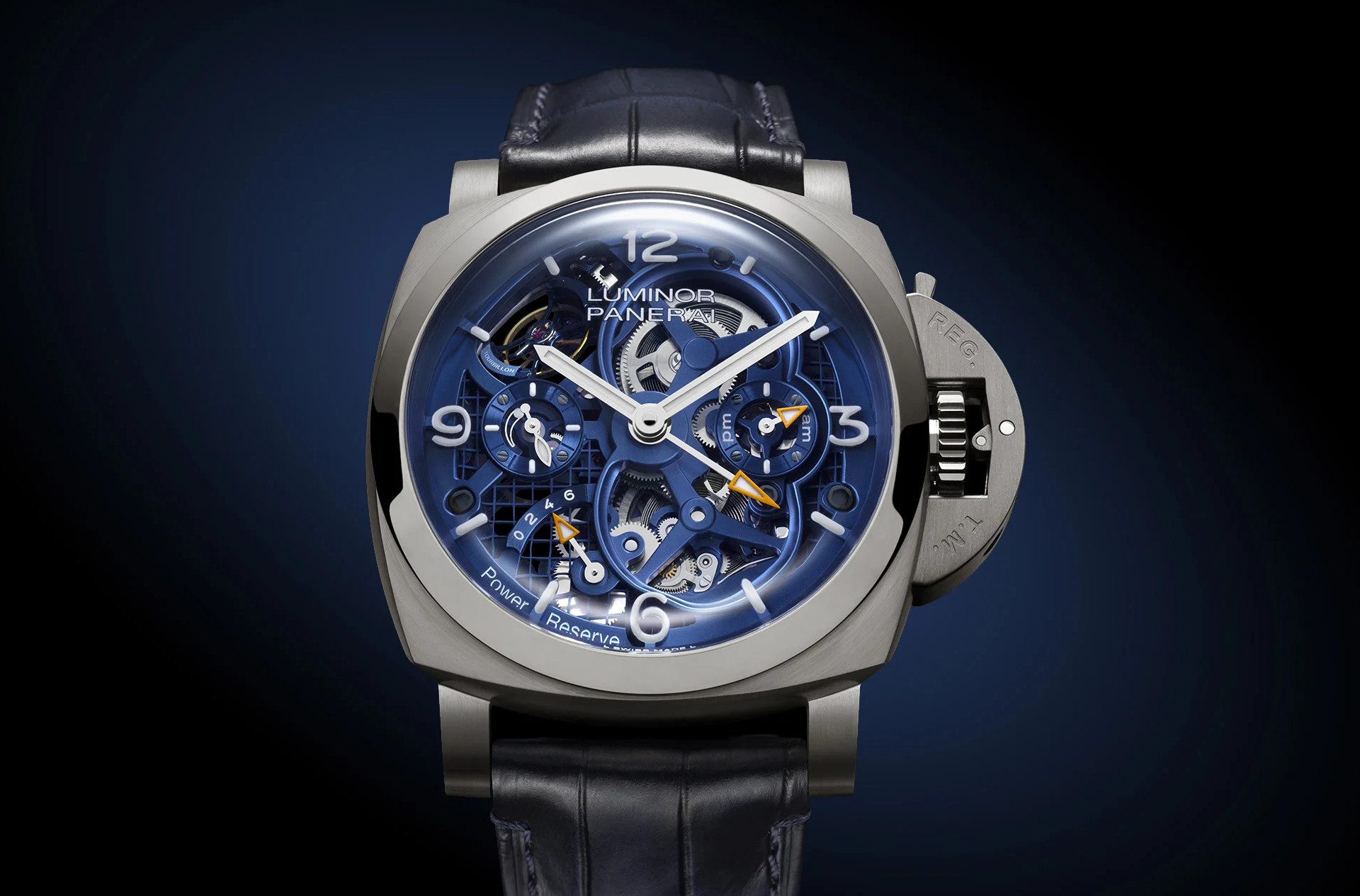 Panerai Luminor Tourbillon GMT Titanio PAM01784