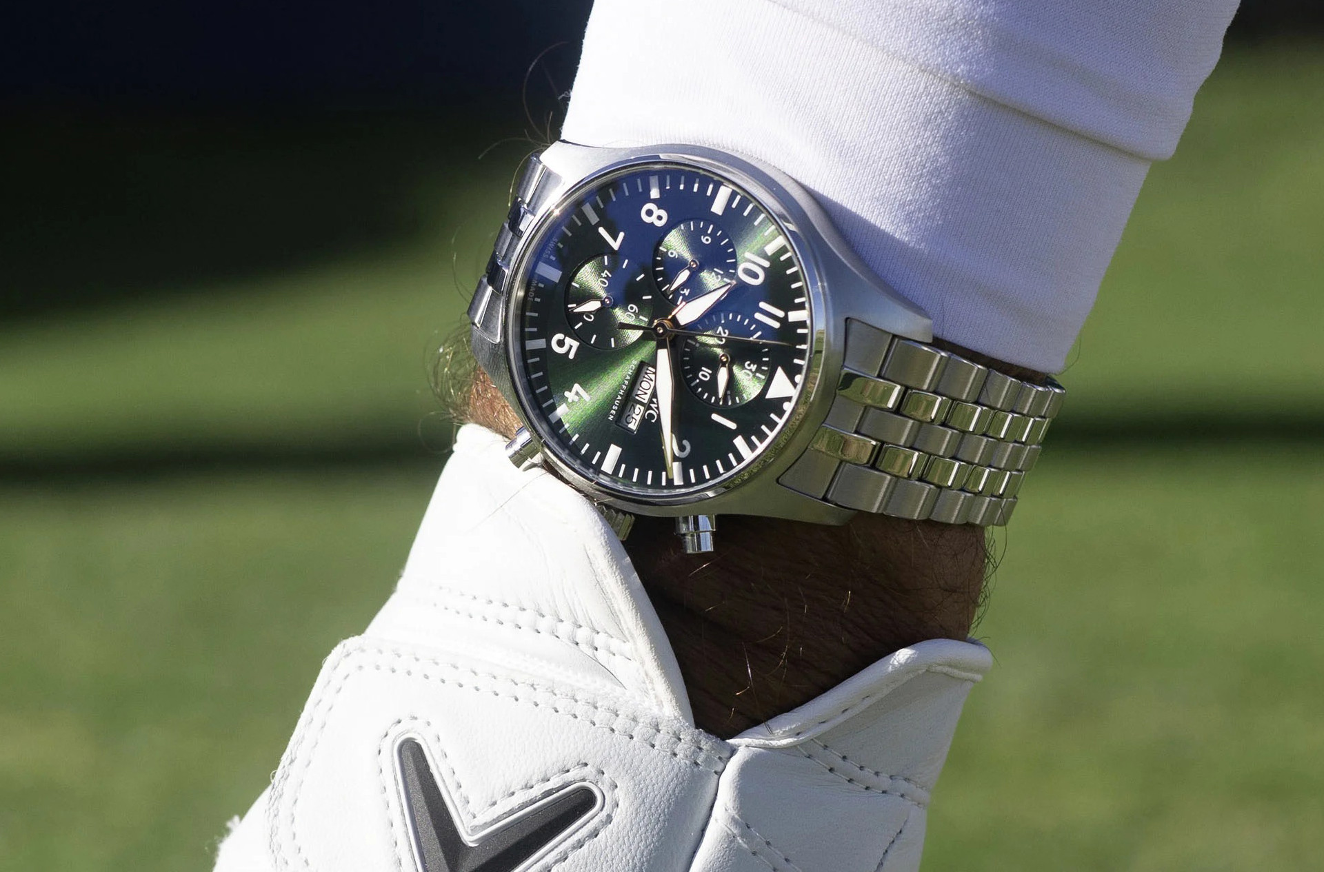 IWC Pilot’s Watch Chronograph 43 Olive Green 