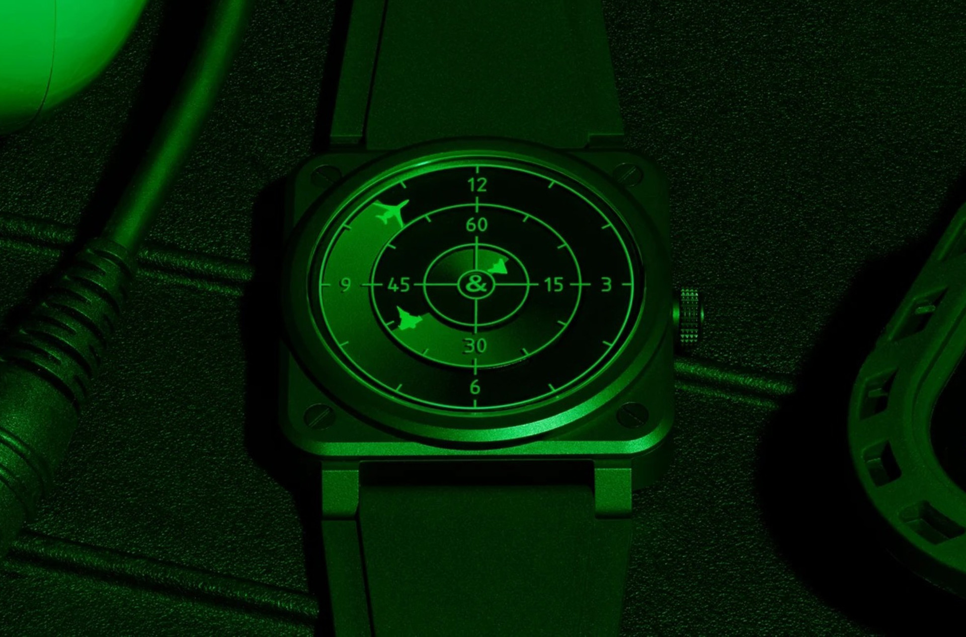 Bell & Ross BR-03 Green Radar Ceramic