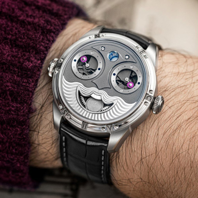 A. Lange & Söhne с коллекционным платиновым браслетом, Konstantin Chaykin с изречением Сенеки…