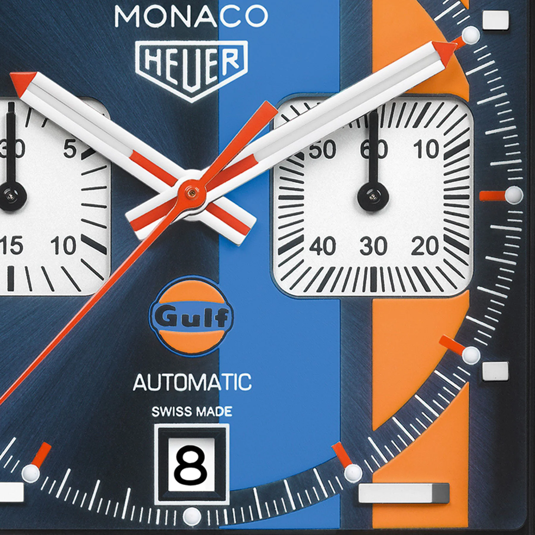 TAG Heuer выпустила специальную версию хронографа Monaco в честь логотипа Gulf Oil