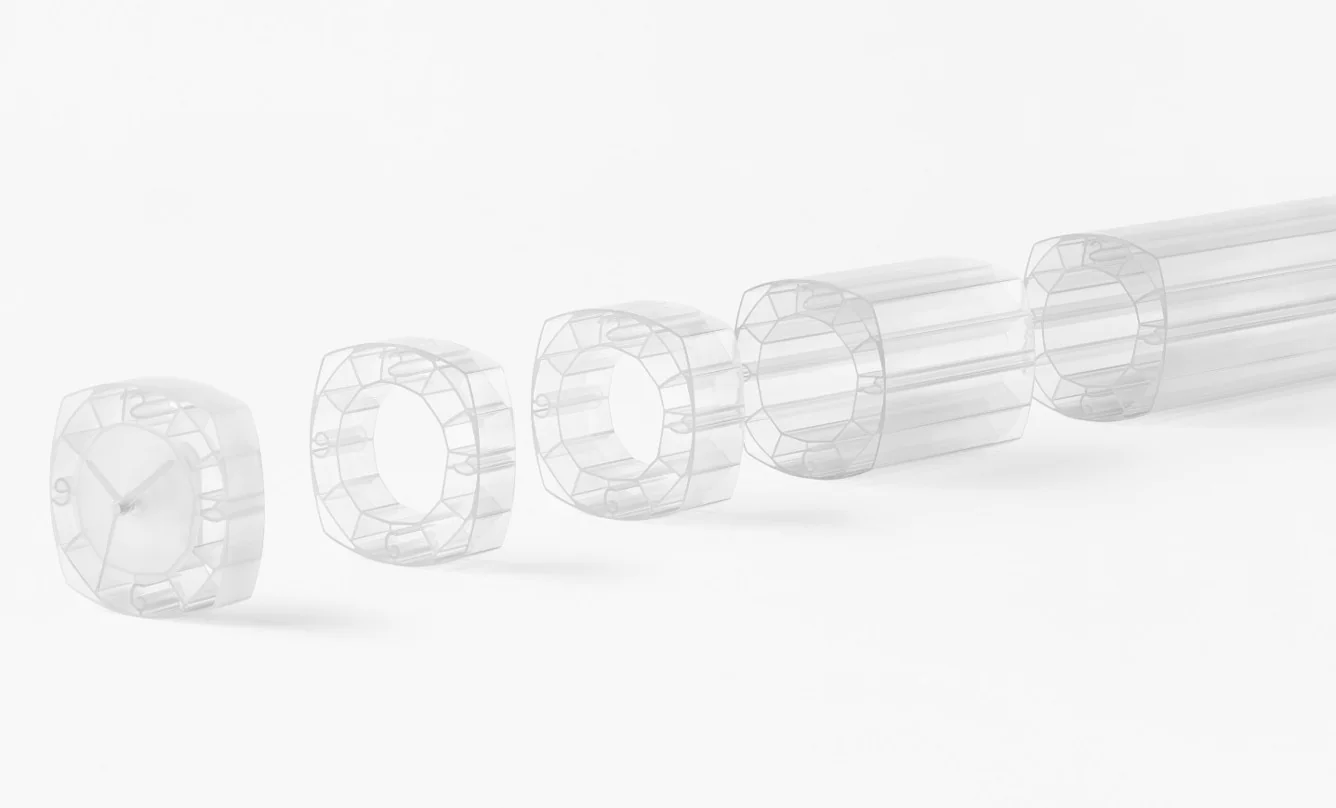 Отрезок времени для Panerai: футуристичная инсталляция Slice of time от арт-студии Nendo