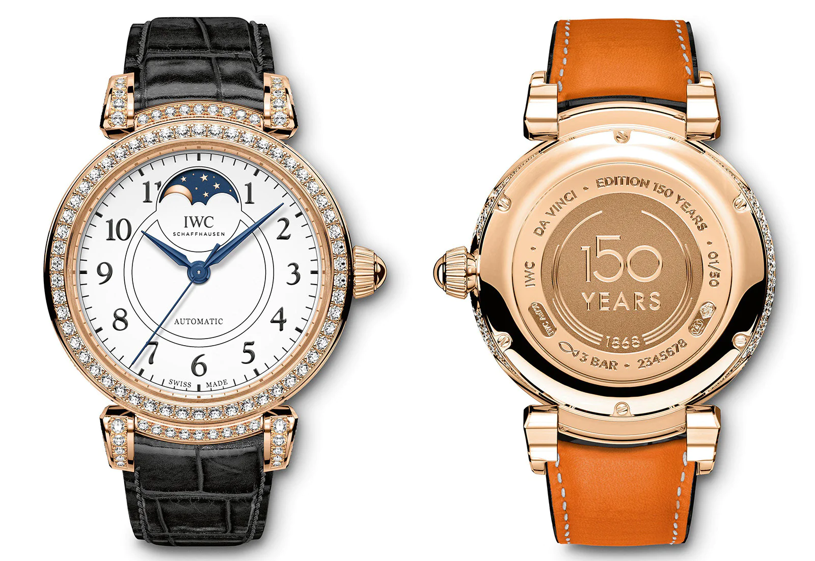 IWC Da Vinci Automatic Moon Phase 36 Edition «150 Years»