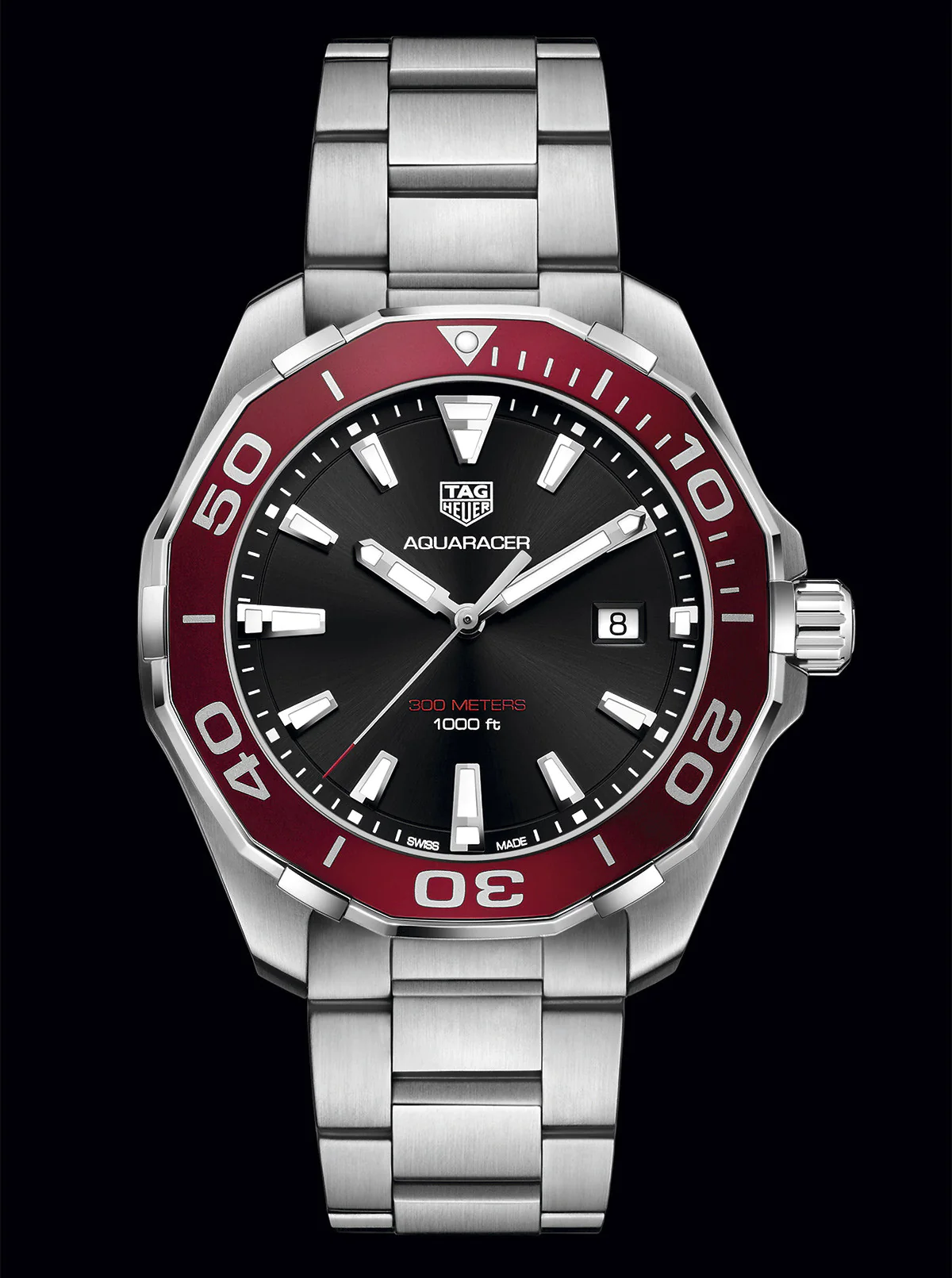 TAG Heuer Aquaracer 300m Aluminium Bezel ref. WAY101B.BA0746