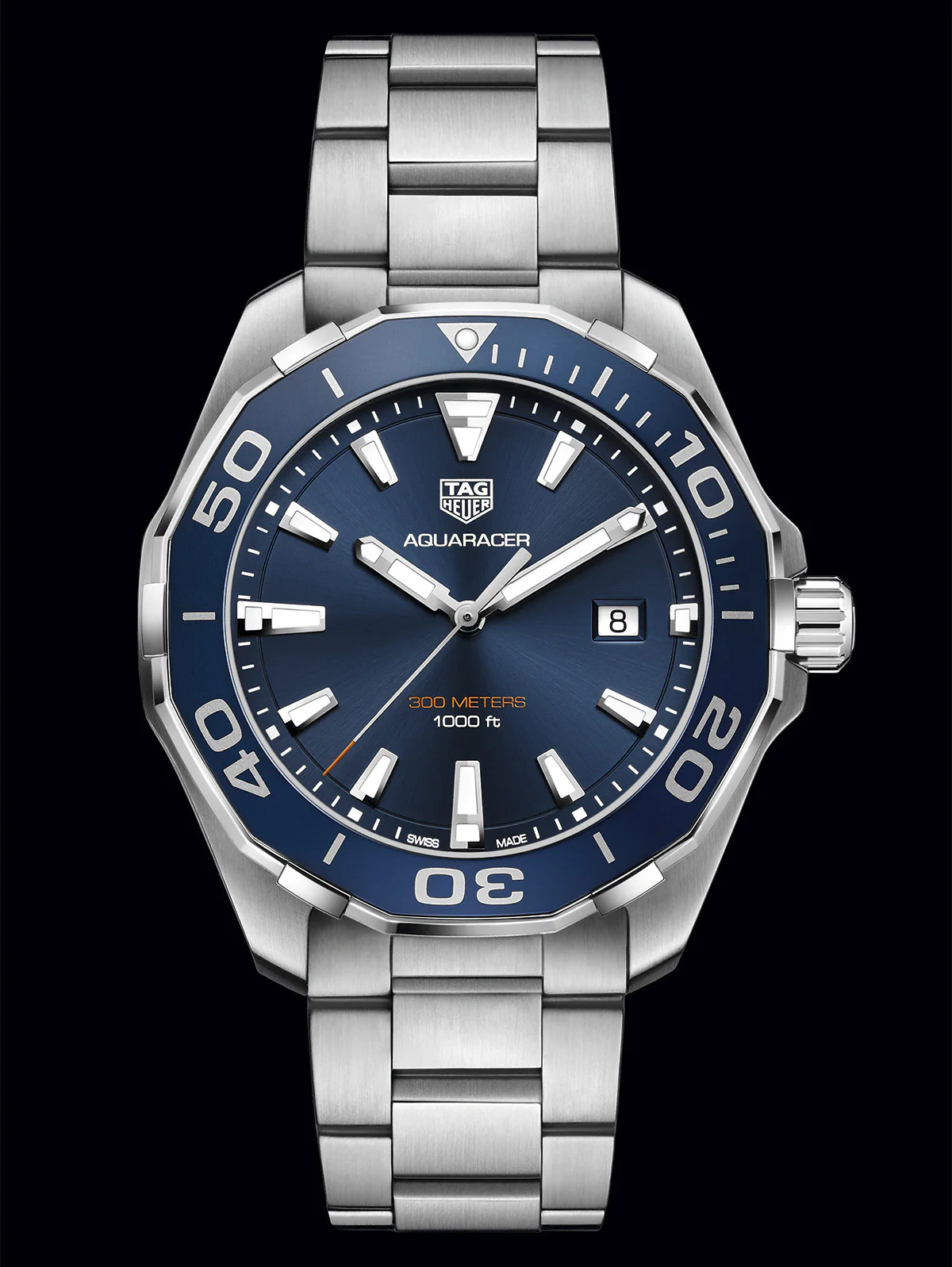 TAG Heuer Aquaracer 300m Aluminium Bezel ref. WAY101C.BA0746