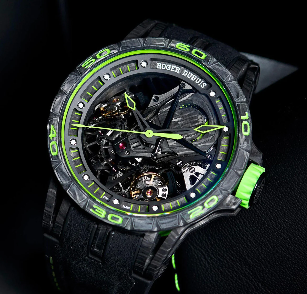 Roger Dubuis Excalibur Aventador S-Green