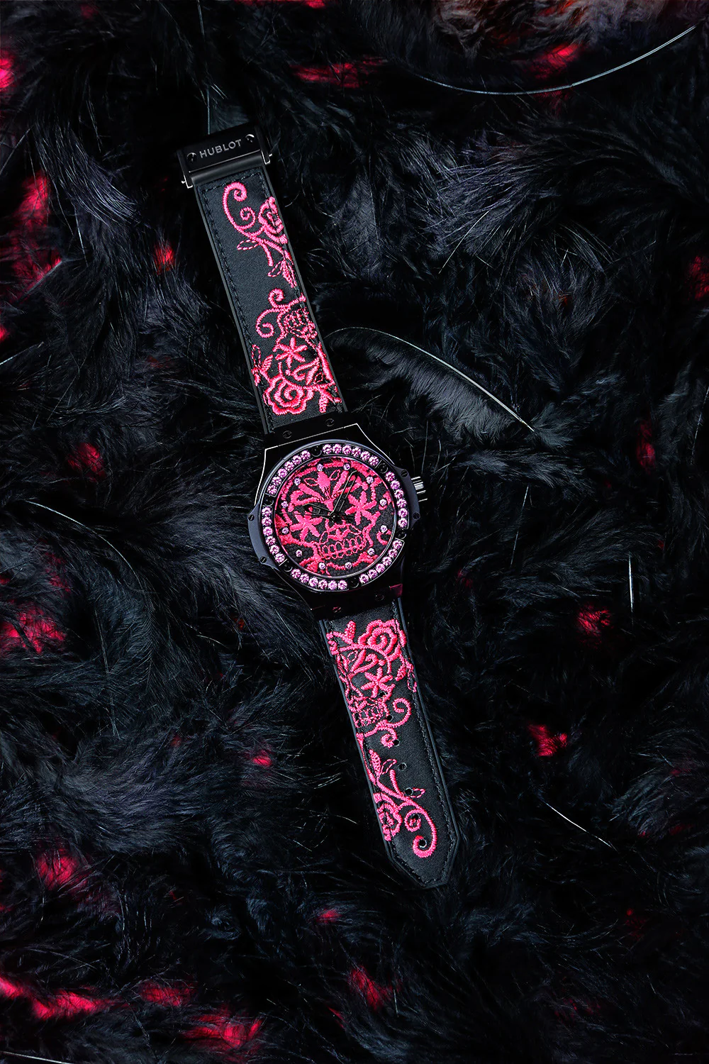 Hublot Big Bang Sugar Skull Fluo